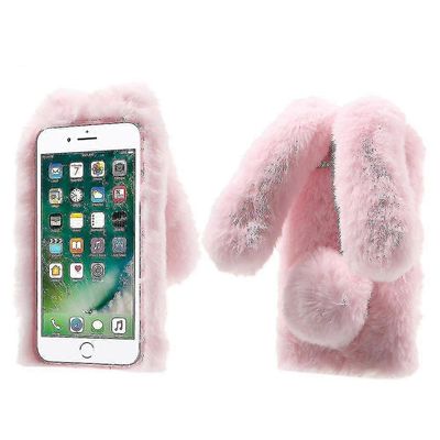 Kanin muoto Lämmin Turkis Tpu Matkapuhelin kotelo Iphone Se (2020)/se (2022)/8/7 4.7 Inch - Valkoinen Vaaleanpunainen