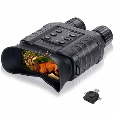 Suren Night Vision Beskyttelsesbriller Hd Fotos Videoer Funktioner til jagt og overvågning-noir