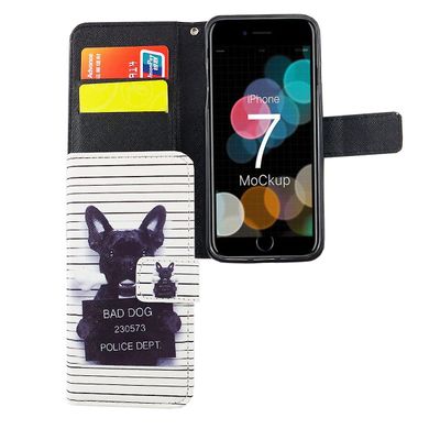 König Taske Mobiltelefonbeskytter til Apple iPhone SE 2020 / SE 2022 Case Cover Bag Wallet