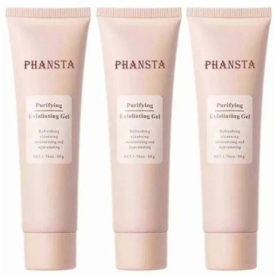 Puhdistavat entsyymit Kuoriva geeli Kuoriva kasvojen kuorinta Kasvojen kuorinta-aineet Kuolleen ihon poistoaine naisille PHANSTA 3pcs