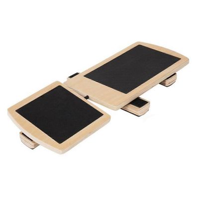 Nilkan tasapainolauta jalkaterän vahvistaja Pilates Balance Training nyrjähtänyt nilkan vakausharjoitustyyny Puu