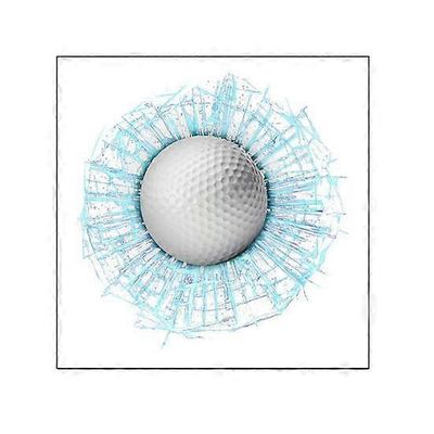3D-pila hankala lasinsirpaleen tarra realistinen visuaalinen vaikutus vedenpitävä vahva tahmeus helppo levittää valkoinen