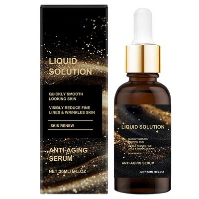 Ikääntymistä estävä kasvoseerumi ryppyille Hienot juonteet Vähentää juonteita Ryppyjä Esanssit kaikille ihotyypeille 1pc