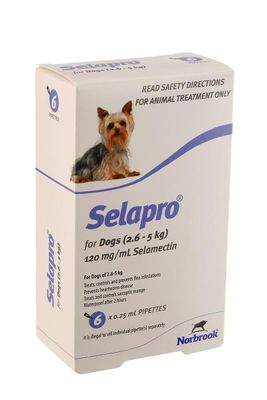 Norbrook Selapro® Spot On Small Dog 3pk