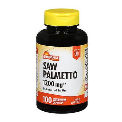 Sundance-vitamiinit Saw Palmetto -kapselit, 1200 mg, 100 korkkia (1 kpl pakkaus)