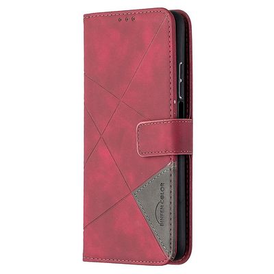 Gangxun Premium læderetui til Xiaomi Mi 10t / 10t Pro Rød