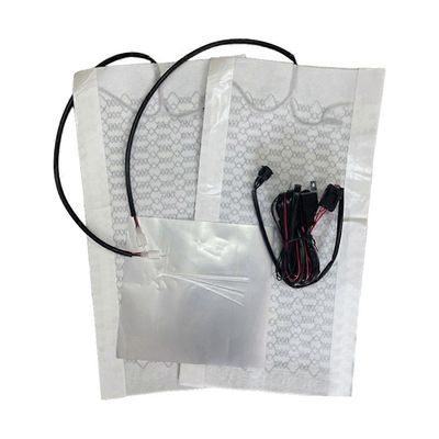 Universaali auton istuimen lämmitinsarja 12V hiilikuitulämmitystyynyt 2-tasoinen kaksoisohjauskytkinjärjestelmä Butto As Shown