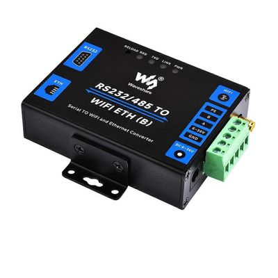 Waveshare RS232/485 WiFi- ja Ethernet-verkkoon, sarjapalvelinmuunnin