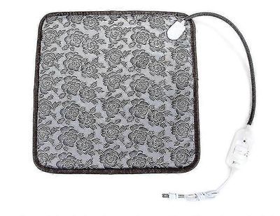 Lemmikkieläinten sähkölämmitystyyny koirille ja kissoille puremisenestoteräsjohdolla vedenpitävä säädettävä koiran lämmin sänky matto lämmitetty le...