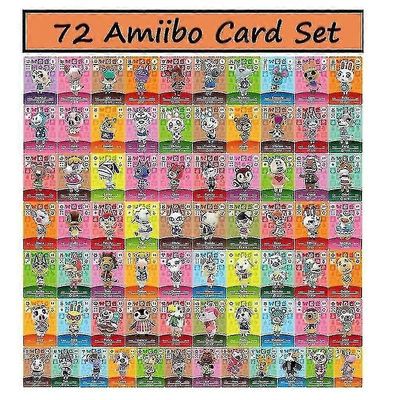 72 Acnh-anime- ja sarjakuvaviihdekorttia Sarjakuvakortit Lasten lahjat