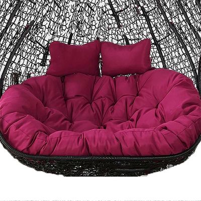 Tuplamunatuolin pehmuste, vedenpitävä, irrotettava, sisä- ja ulkokäyttöön, kahden hengen riippumatto, keinutuolin vaihto