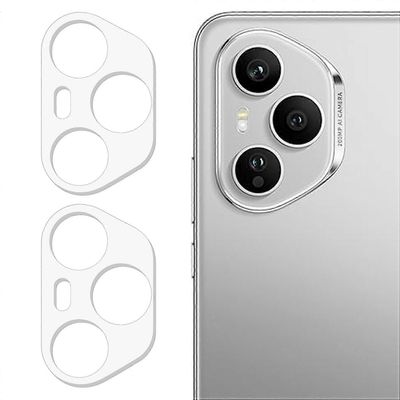 2 kpl Honor 400 Pro 5G (maailmanlaajuinen) kamerasuoja 3D-kaarireuna naarmuuntumaton karkaistu lasi