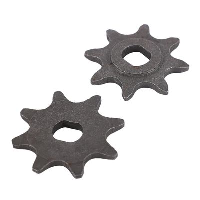 Elektrisk scooter 8 tannhjul 410 kjedemotor 1/2inch X1/8inch motorkjede pinion 8t gir for svart
