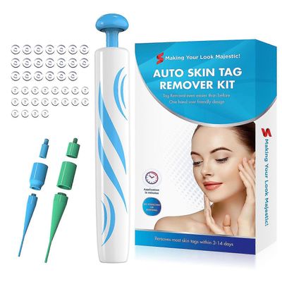 Skin Tag Removers 2-in-1 -olemustunnisteiden poistopaketin työkalut pienille tai suurille tunnisteille