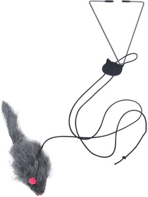 Cat Legetøj hængende dør optrækkelige Kat Scratch Rope