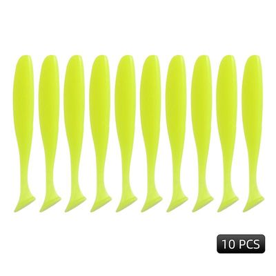 Wobblers Karpe Fiskeri Soft Lokker Silikone Kunstig Plast Easy Shiner Lokkemad Type 9 100mm 10pcs