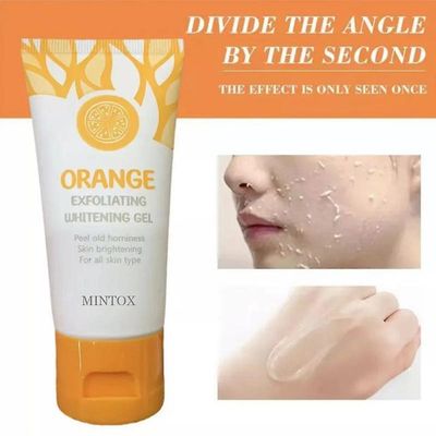 Orange Exfoliating Gel Dead Spot Remover Brighten Peeling 50g Gentle Repair Scrub Whiten Hydrating Moisturizer
