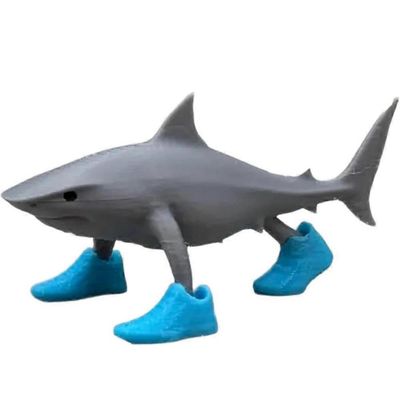 Tralalero Shark in Sneakers Viral Brainrot keräilyhahmot työpöydän kodin sisustukseen