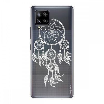 Crazy Kase Hull Til Samsung Galaxy A42 5g I Silikone Soft 1 Mm, Catch White Dreams