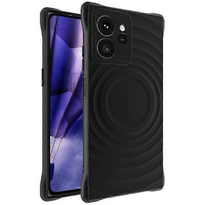 HMD Skyline Case Water Drop Texture liukumaton mattapintainen TPU-kansi g2024132962 Mattamusta