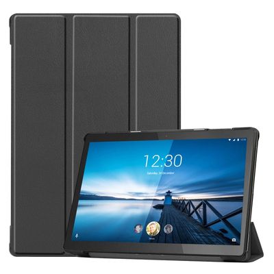 König Tablet Sleeve til Lenovo Tab M10 Protective Case Wallet Cover 360 etuier sort