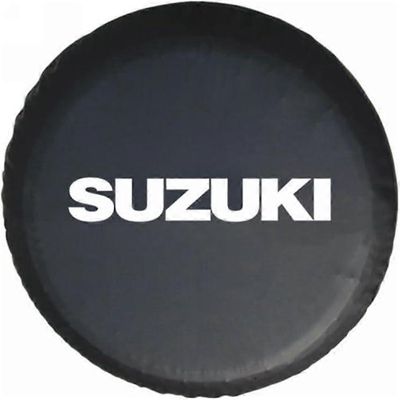 Varapyörän suojus Suzuki Jimny 20122017, varapyörän suojuksen renkaan suojus ajoneuvon lisävaruste varapyörälaukku auto, 16 tuuman vakio 16 tuumaa.