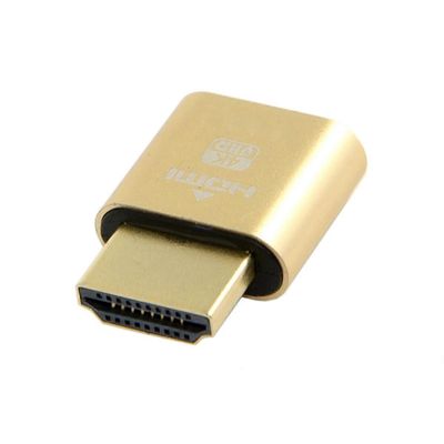 HDMI 1.4 DDC EDID -nukkepistoke päätön haamunäytön emulaattori 1920x1080P@60Hz