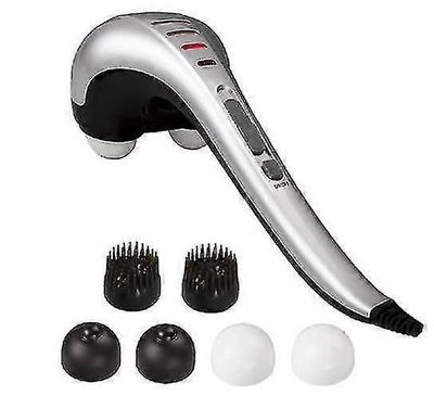 2025 Kädessä pidettävä niskan selkähierontalaite Syväkudoslyömäsoittimien hierontayhteensopivat olkapää-, jalka-, jalka-, lihas-, sähköiset kaksipä...