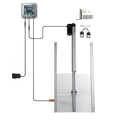 GreenZech 110V-220V 66w metalli automaattinen kana-ovi automaattinen avaaja metallihäkki suljin ajastin infrapuna lemmikki