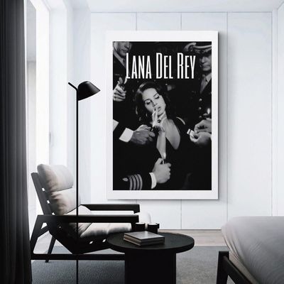 Malena Movie Poster Lana Del Rey Canvas Poster Soverom Innredning Sport Landskap Kontorrom Dekor Gift Unframed / Frame-stil Ingen ramme 16x24inch(4...