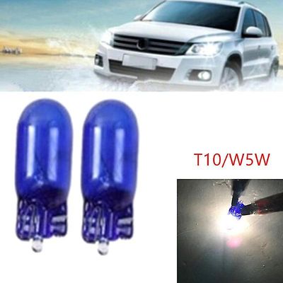 Tigernu 10x T10 168 W5w 5w Halogen White Globe Xenon Sidelight Front Frontlykt Pære 12v_x005f_x000d_