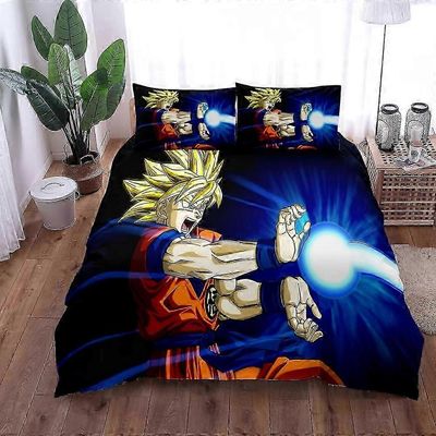Conly B268 Lakanat Dragon Ball pussilakanasetti King Queen Double Full Twin yhden hengen vuodevaatteet Lakanat HBJI268 135x200cm 53x78in