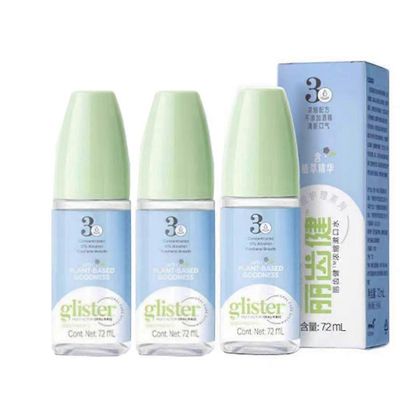 1/2/3x Amway Glister tiivistetty suuvesi - 72 ml Uusi pakkaus 3pcs