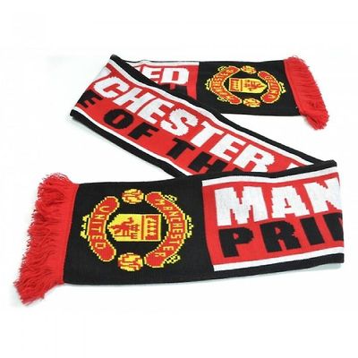 Manchester United FC Unisex voksne stolthed af North tørklæde Rød/sort One Size