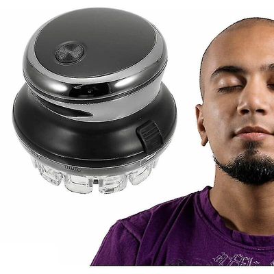 Kannettava sähköinen hiustenleikkuri 360 kierto hiusten leikkauskone miehille Parranajo kalju pää vedenpitävä IPX6 1500mAh