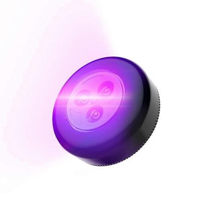 Wwxx UV-valo kannettava ultraviolettilamppu kädessä pidettävä ultraviolettipuhdistusvalo tasku takana [XH] black