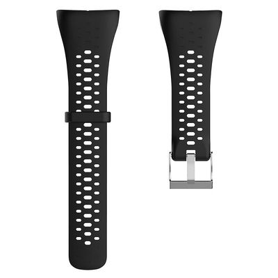 Kankanwo Sport Soft Silikoni kello nauha vaihto nauha hihna Polar M400 M430 Musta