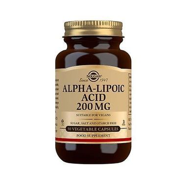 Solgar Alfalipoiinihappo 200mg Vegicaps 50 (12536281)