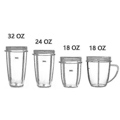 18/24/32oz kupit Varaosat yhteensopiva Nutribullet 600w / 900w tehosekoitin ()-e 18OZ kahvalla
