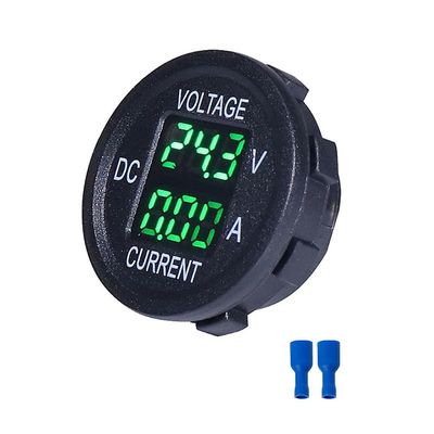 Universal DC 9V til 48V 10A Digital Voltmeter Ammeter Spenning Strøm Meter Måling LED-skjerm For 12V 24V 36V Elektrisk sykkel Motorsykkel Bil Truck...