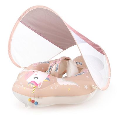 Spædbarn børnesæde ring Baby Armpit Ring Svømning Ring Baby Swimming Pink L