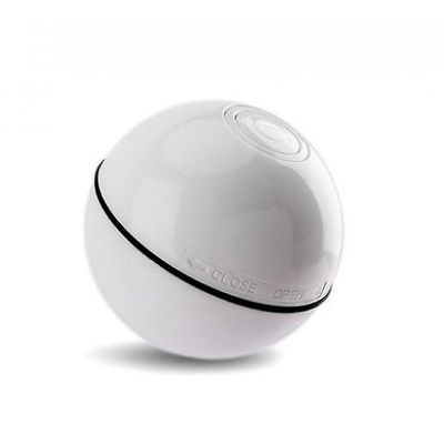 Mikasa Electric Pet Cat Supplies Led lysende tilfældige Ball Usb opladning Laser Funny Cat Ball Hvid