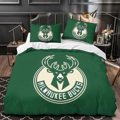 D Bucks pussilakanasetit, painettu vuodevaatteet pussilakanoilla ja tyynyliinalla, sopii perheille (kaksinkertainen) 135*200 CM Tupla200x200cm