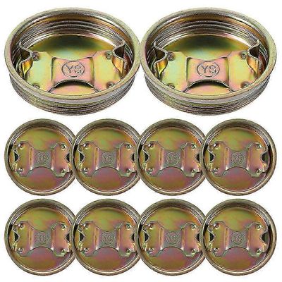 10kpl rumputulppa 200L öljytynnyrin öljytynnyrin kannelle rummun tulpan tynnyrin kannen korkki 6.00X6.00X1.30CM