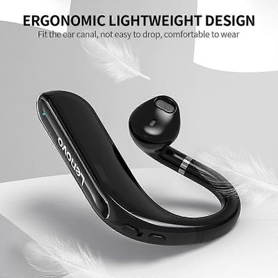 Lenovo TW16 langattomat BT-kuulokkeet yhden korvan yritysnappikuuloke HiFi-äänenlaadulla HD-puhelu älykäs melunvaimennus musta