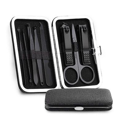 Nail Manicure Sæt Suit Saks Stål Rustfrit Pedicure Tool File Care Travel Hygiejne Kit Nail Trimmer Cutter Tool Set