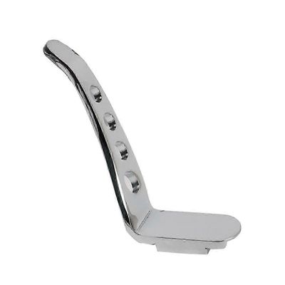 Moottoripyörän jalkapolkimen jalustan jalustan jatkosarja Touring Road Street Glide CVO 1991-2024 Sil Hopea