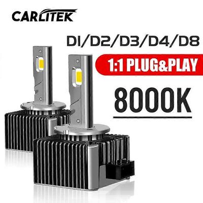 D3S 8000K LED-ajovalojen polttimot D1S D2S D4S D8S auton valo LED-lamput 40000LM 90W D1R D4R D2R D3R ajovalaisin piilotettu Xenon jälkiasennussarja...
