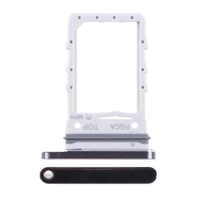 Samsung Galaxy Z Flip5 5G F731 OEM SIM-kortti SD-korttikelkan pidikkeen varaosa (ilman logoa) Musta Black