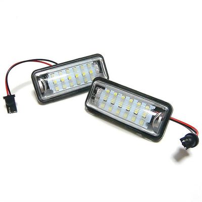 2X LED-nummer nummerskilt lys for FT-86 GT86 BRZ Forester hvit